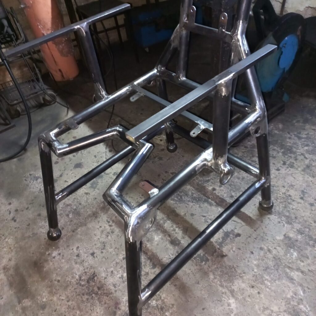 One-off custom steel BDSM furniture built by Fetish Fabrications in Gauteng